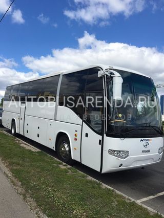 Автобус Higer 2018 с водителем (50 мест)