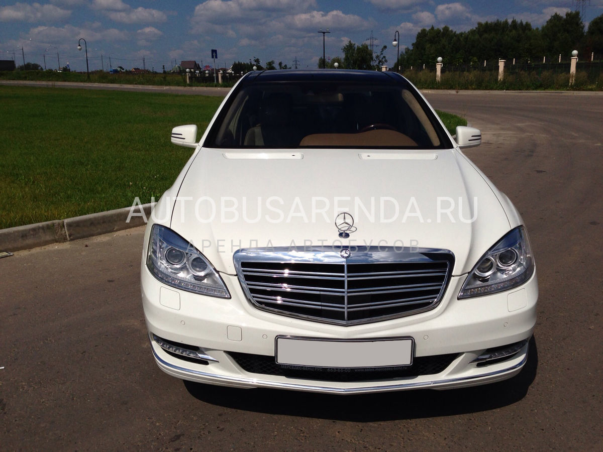 Аренда Mercedes-Benz S-class W221 Restyling Black